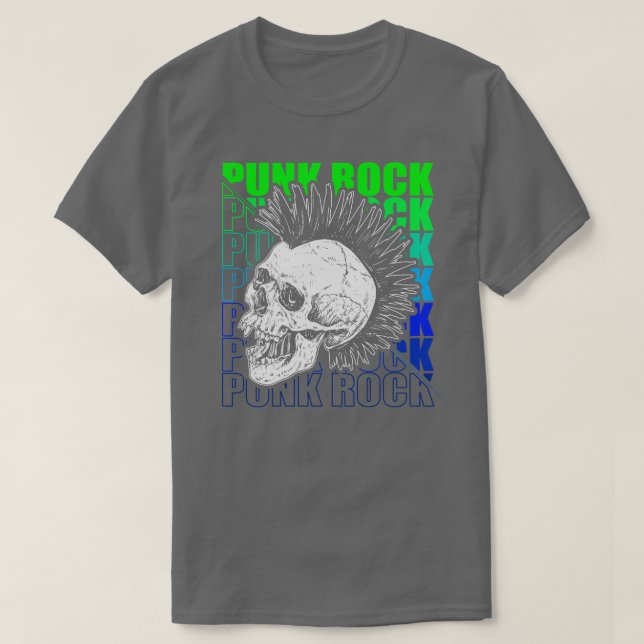 Punk Rock Pogo Anarchie Punks Punk Rockers Punk 4 T-Shirt (Design vorne)