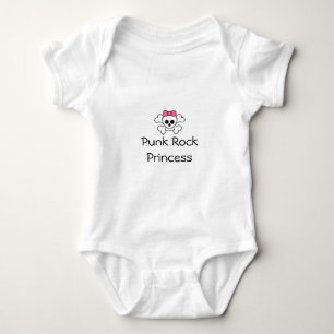Punk Rock Princess Baby Strampler