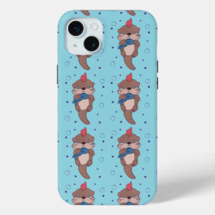 Punk Rock Seeotter mit Fisch Lustige Tierkunst Case-Mate iPhone Hülle