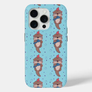 Punk Rock Seeotter mit Fisch Lustige Tierkunst Case-Mate iPhone Hülle