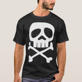 Punk Rock Skull and Bones Punk Rock Misfit der 198 T-Shirt