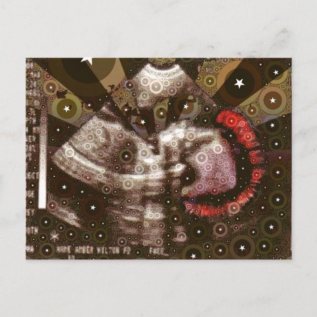 Punk Rock Ultrasound Postkarte (Vorderseite)