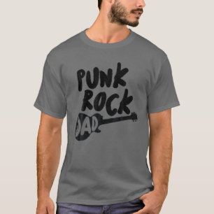 Punk Rock Vater Tattoos Gitarre Punker Rocker Ska T-Shirt