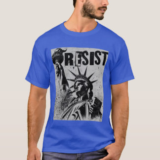 Punk Rock Vive La Resistance Freiheitswiderstand P T-Shirt