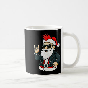 Punk Rock Weihnachtsmann Emo Weihnachten Rocker Sc Kaffeetasse