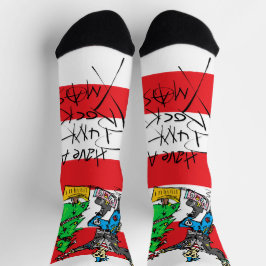 PUNK ROCK XMAS SOCKEN
