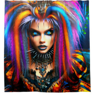 Punk Rocker Duschvorhang