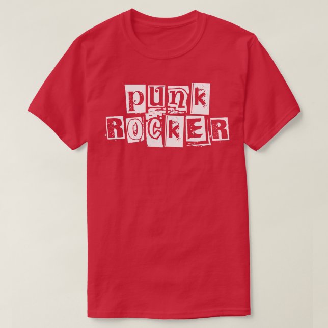 Punk Rocker T-Shirt (Design vorne)