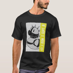 Punk Rubber Duck Toy Sarcasm Quote T-Shirt
