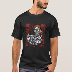 Punk T-Shirt Herren Damen Ente Rock Enten Anarchie