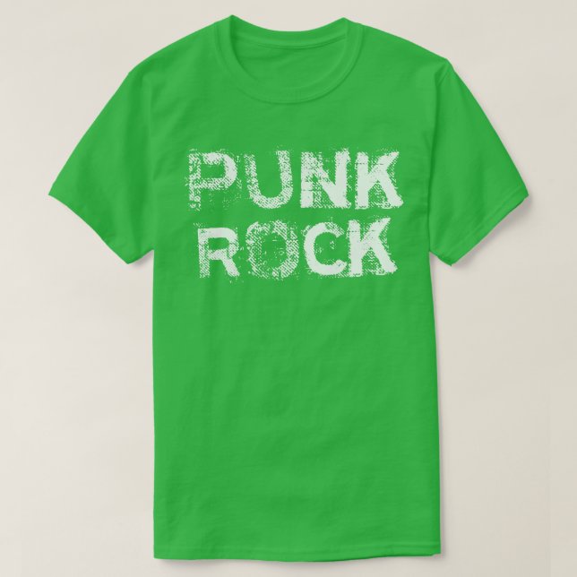 Punk-Text 1 T-Shirt (Design vorne)