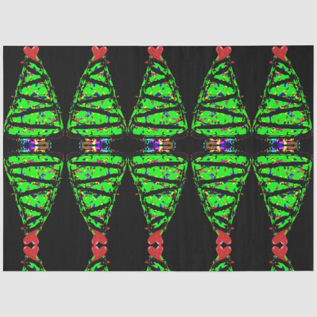 Punk Weihbaum Seidenpapier (Vorderseite)