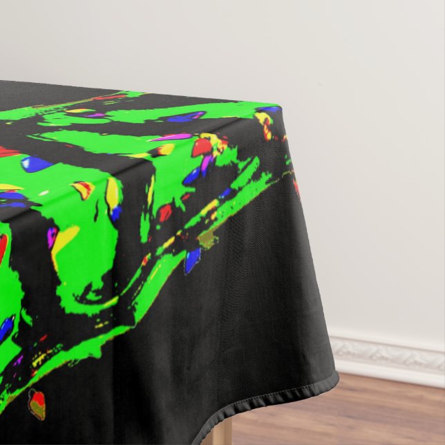 Punk Weihbaum Tischdecke (Beispiel)
