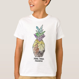 Punkfelsen-Ananas-Shirt T-Shirt