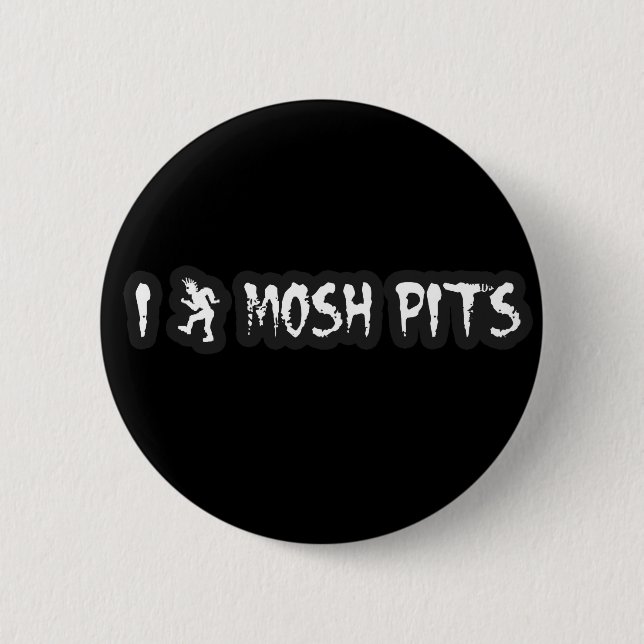 Punkfelsen Mosh Button (Vorderseite)