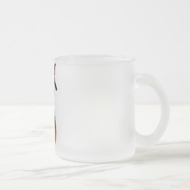 PUNKmädchen des KÜRBIS-3D - VORLAGE Mattglastasse (Rechts)