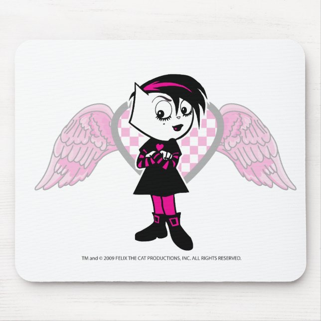 PunkMiezekatze Mousepad (Vorne)