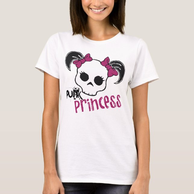 Punkprinzessin T-Shirt (Vorderseite)