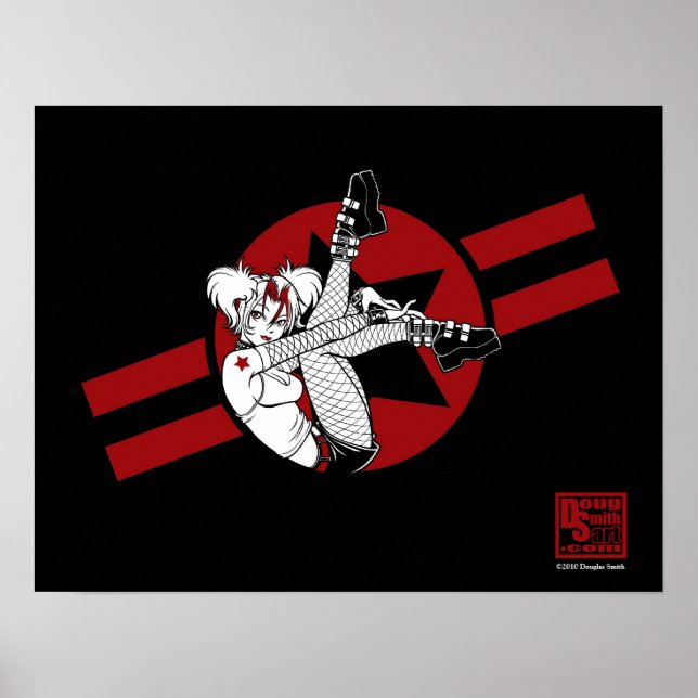 Punkrock Girl Poster (Vorne)