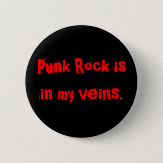 Punkrock ist in meinen Adern Button