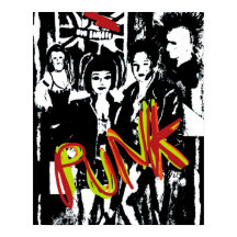 Punkrock-Musikmode-Bild