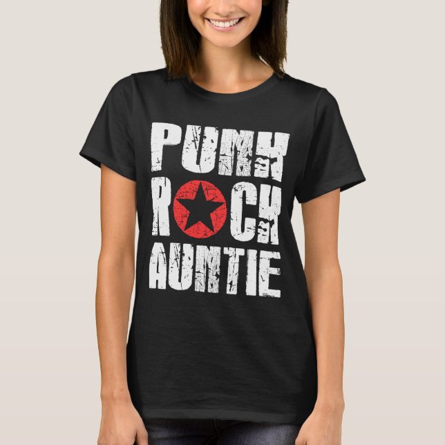 Punkrock-Tante T-Shirt (Vorderseite)