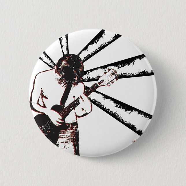 Punkrocker Button (Vorderseite)