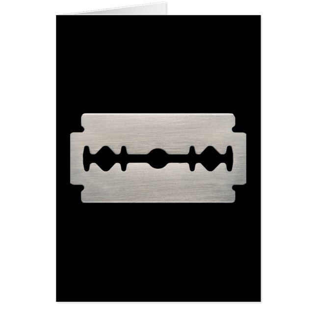 PUNKrocker-RASIERKLINGE (Vorne)