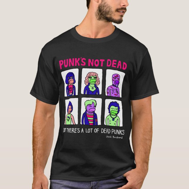 Punks nicht tot T-Shirt (Vorderseite)