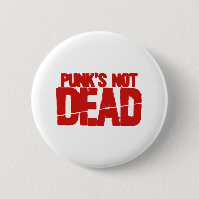 Punks nicht tot - Videospielgamer-Spiel Button (Vorderseite)