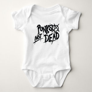 Punks not Dead - Baby Jersey Bodysuit 0-24 m Strampler