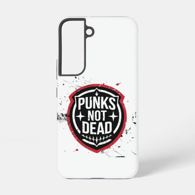 Punks Not Dead Grunge Mobile Case Samsung Galaxy Hülle (Rückseite)