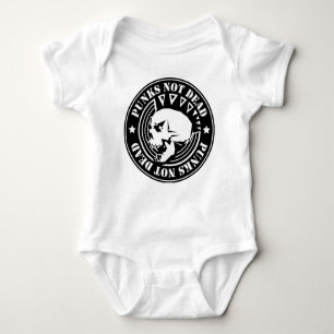 Punks not Dead Skull - Baby Jersey Bodysuit 0-24 m Baby Strampler