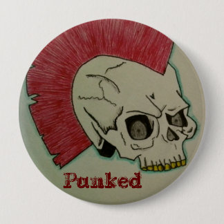 Punkschädel Button
