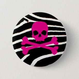Punkschädel Button