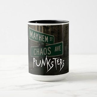 Punksters-Mayhem-und-Chaos-Tasse Tasse