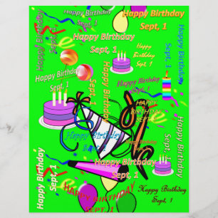 Punkt, 1 Kindergeburtstag Flyer