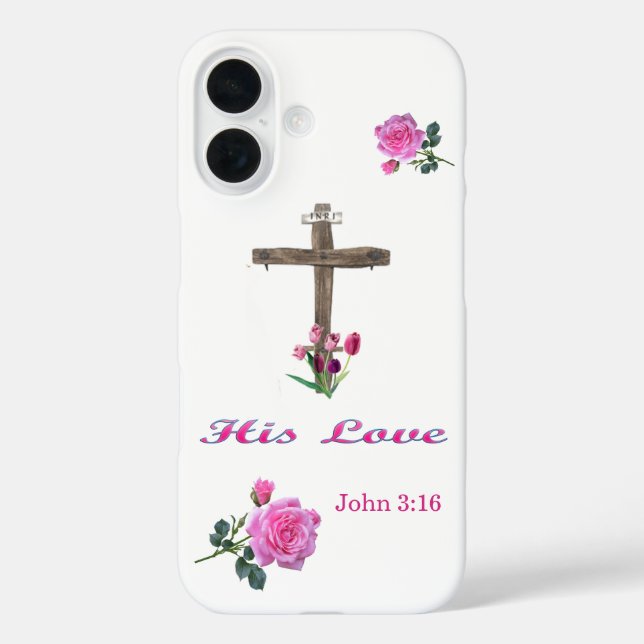 Punkt 3:16 Case-Mate iPhone hülle (Rückseite)