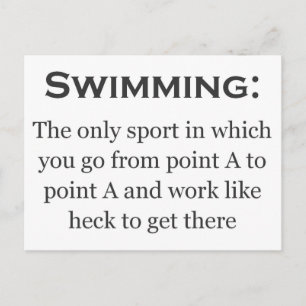 Punkt A bis A Postkarte