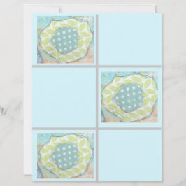 Punkt Blume Scrapbook Paper