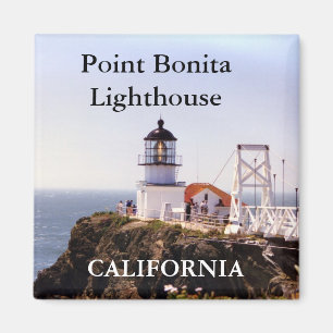 Punkt Bonita Leuchtturm, Kalifornien-Magnet Magnet