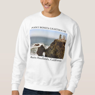 Punkt Bonita Leuchtturm, Kalifornien Sweatshirt