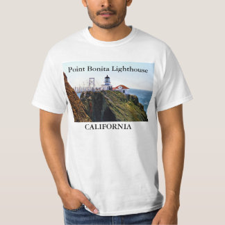 Punkt Bonita Leuchtturm, Kalifornien-T - Shirt