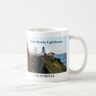 Punkt Bonita Leuchtturm, Kalifornien-Tasse Tasse