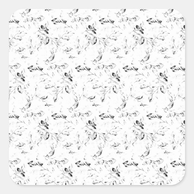 Punkt Design 41 Quadratischer Aufkleber (Vorderseite)