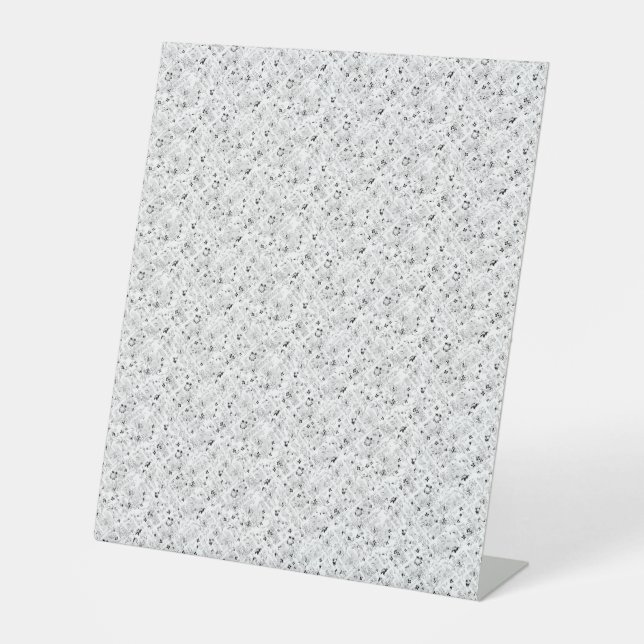 Punkt Design Nine Sockelschild (Vorderseite)