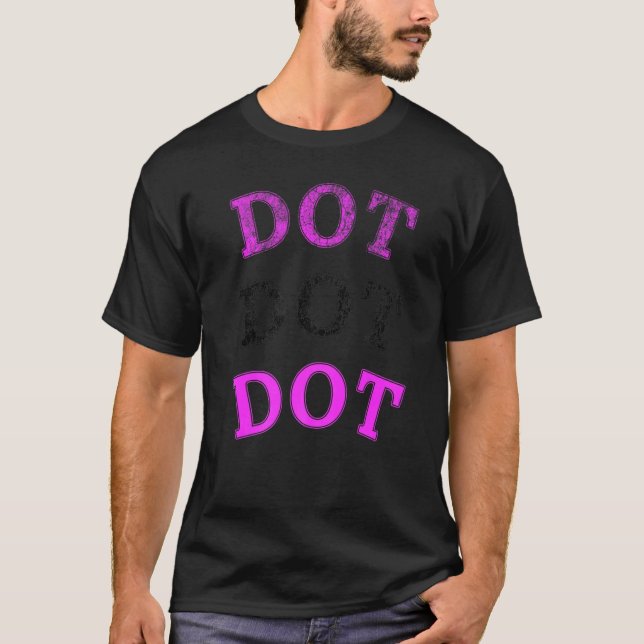 Punkt DOT Crypto Premium T-Shirt (Vorderseite)