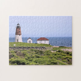 Punkt-Judith-Leuchtturm, Rhode Island Puzzlespiel Puzzle