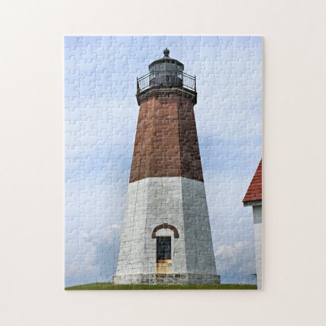 Punkt-Judith-Leuchtturm, Rhode Island Puzzlespiel Puzzle (Vertikal)