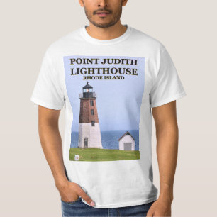 Punkt-Judith-Leuchtturm, Rhode Island T - Shirt